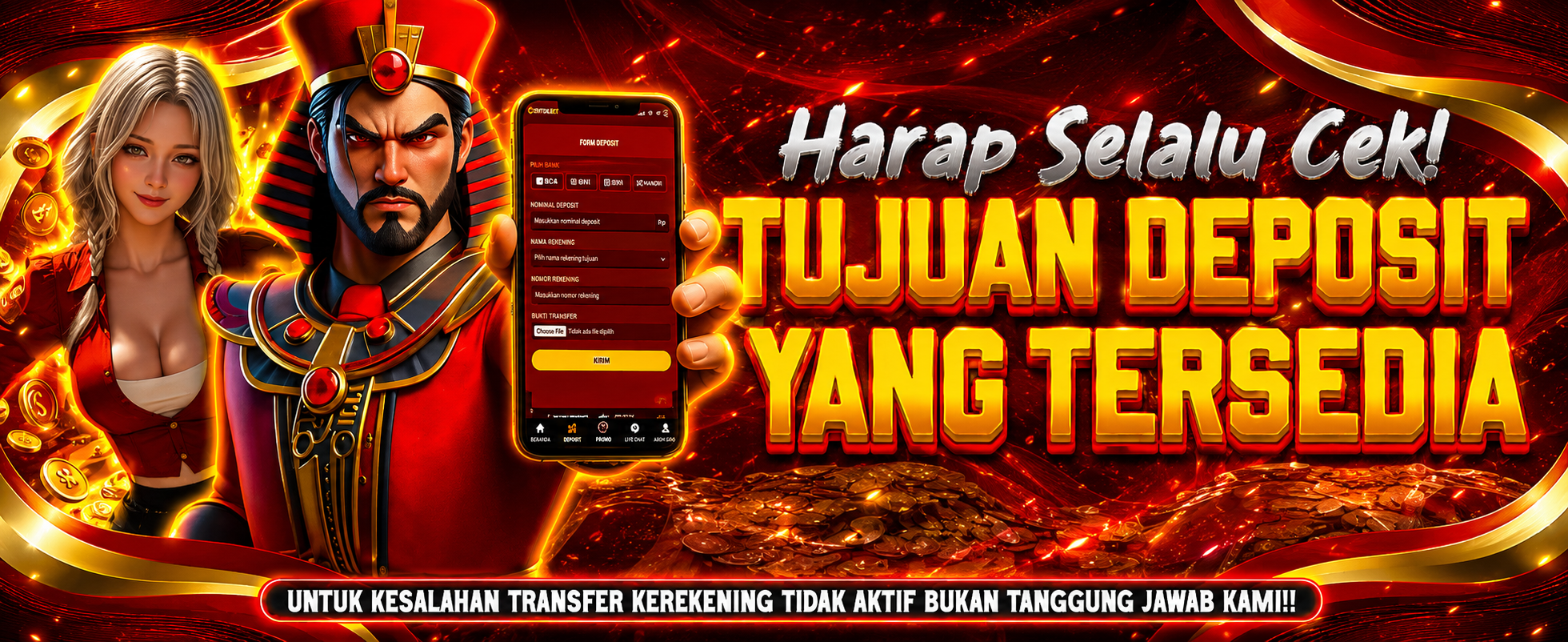 Cek Rekening Sebelum Transaksi